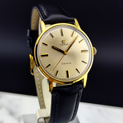 OMEGA Genéve Gold White Dial 1970 Serviced 02/2026 [Ref. 135.070]
