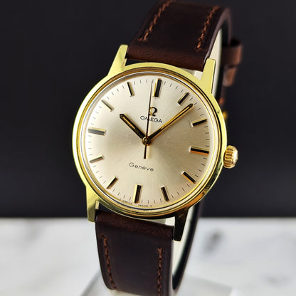 Omega Genéve Gold White Dial 1970 [REF. 135.070]