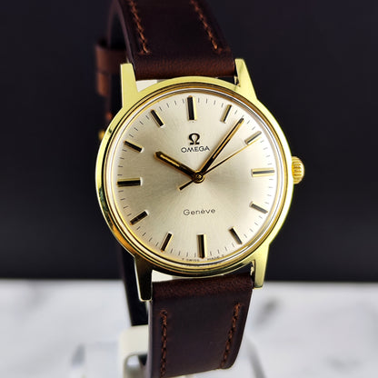Omega Genéve Gold White Dial 1970 [REF. 135.070]