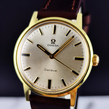 Omega Genéve Gold White Dial 1970 [REF. 135.070]