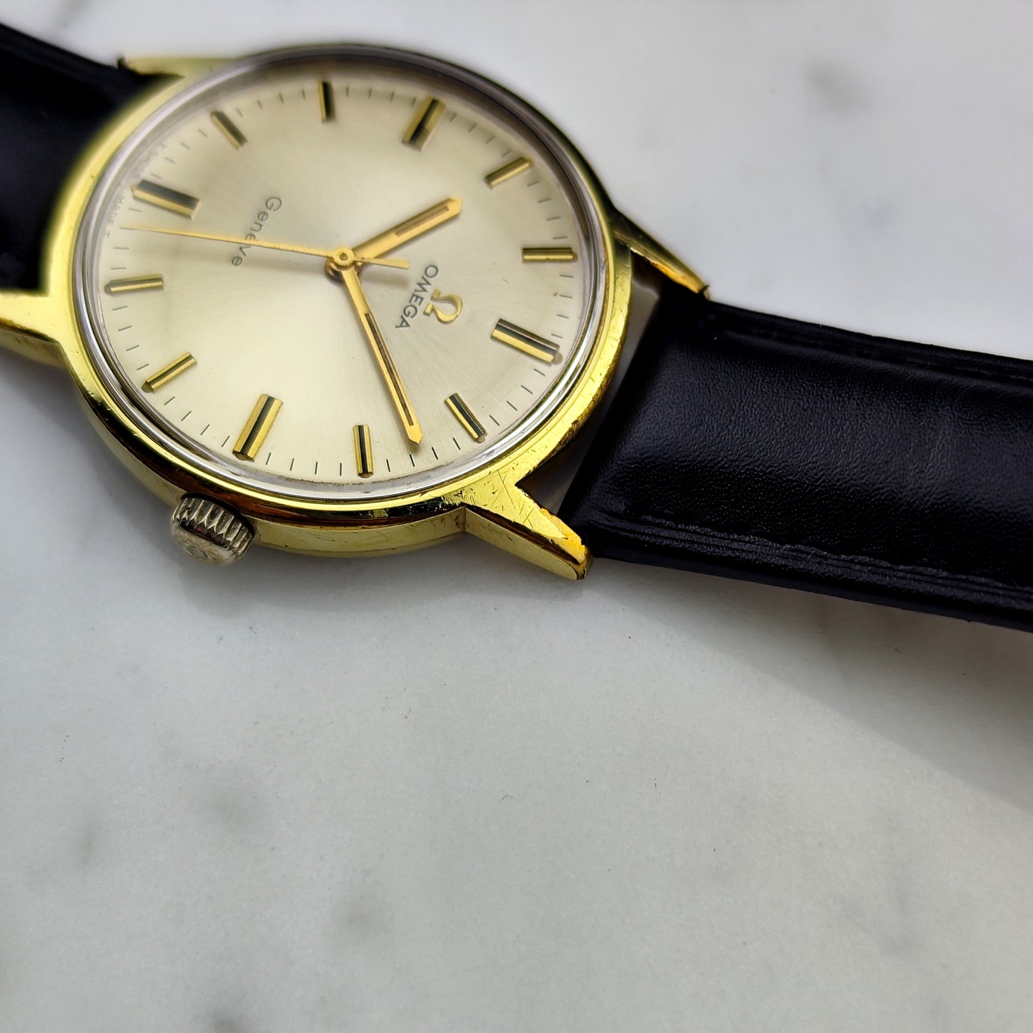 OMEGA Genéve Gold White Dial 1970 Serviced 02/2026 [Ref. 135.070]