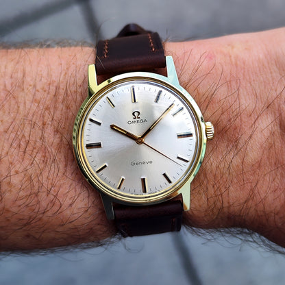 Omega Genéve Gold White Dial 1970 [REF. 135.070]