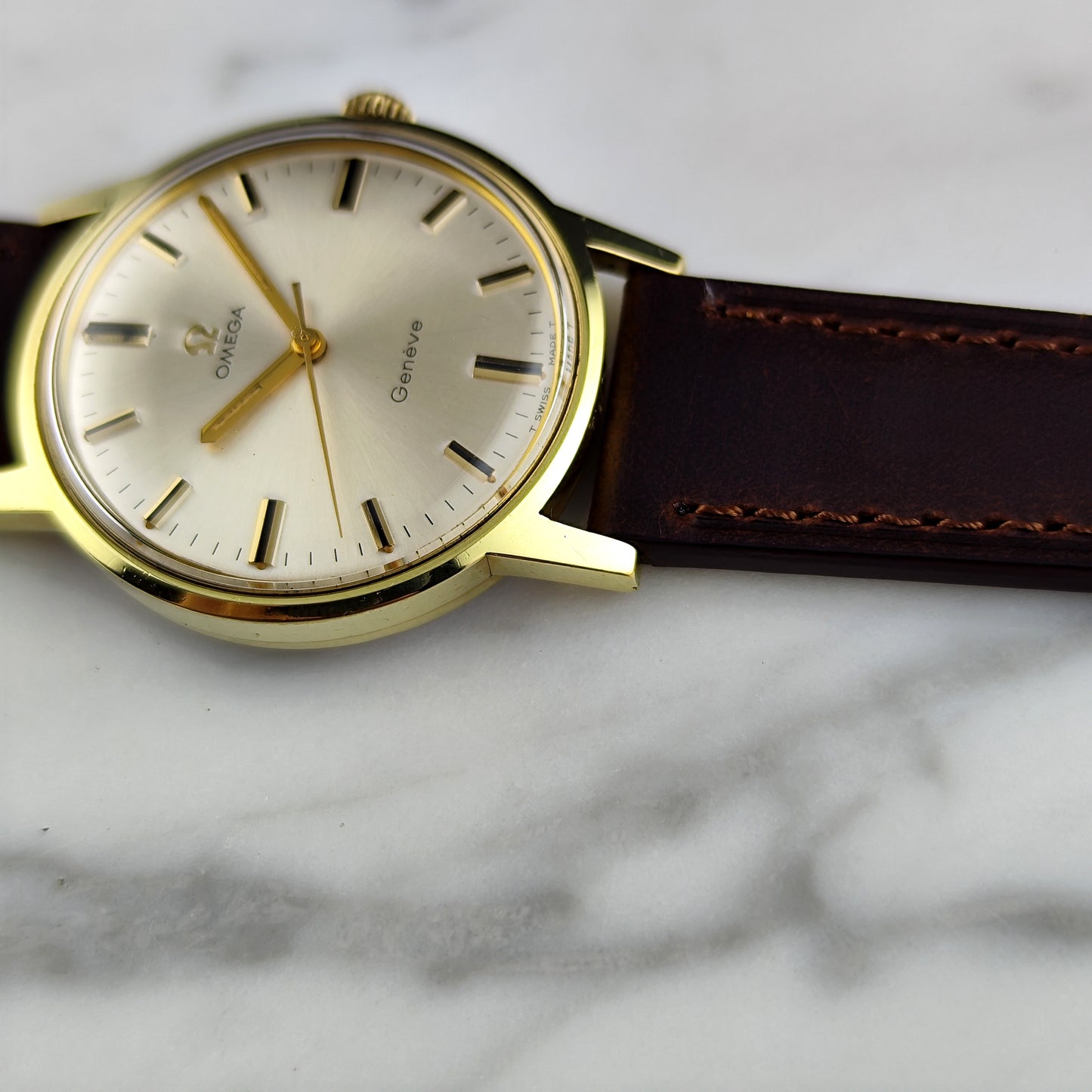 Omega Genéve Gold White Dial 1970 [REF. 135.070]