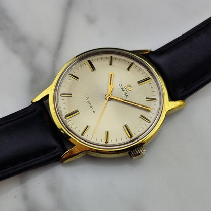 OMEGA Genéve Gold White Dial 1970 Serviced 02/2026 [Ref. 135.070]
