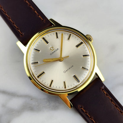 Omega Genéve Gold White Dial 1970 [REF. 135.070]