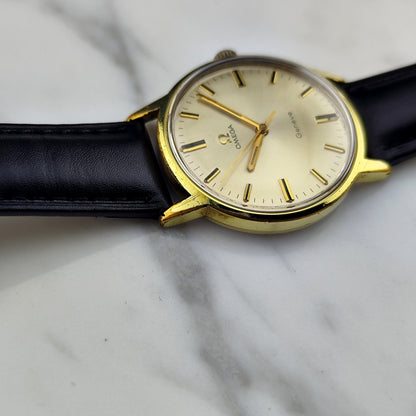 OMEGA Genéve Gold White Dial 1970 Serviced 02/2026 [Ref. 135.070]