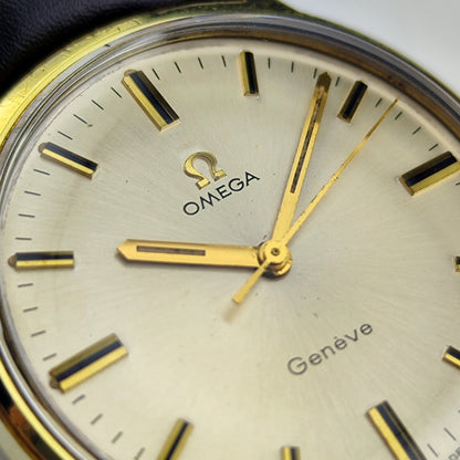 OMEGA Genéve Gold White Dial 1970 Serviced 02/2026 [Ref. 135.070]