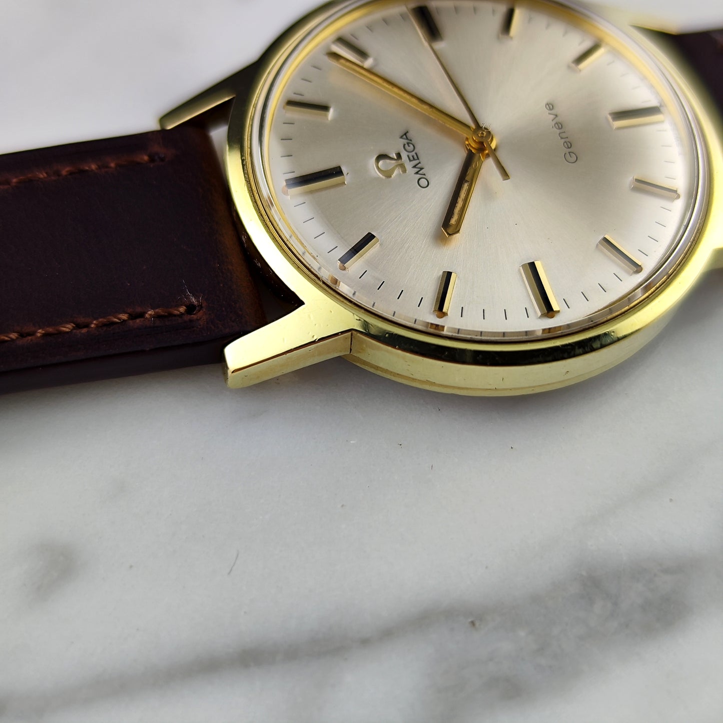 Omega Genéve Gold White Dial 1970 [REF. 135.070]