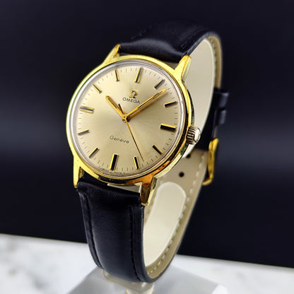 OMEGA Genéve Gold White Dial 1970 Serviced 02/2026 [Ref. 135.070]