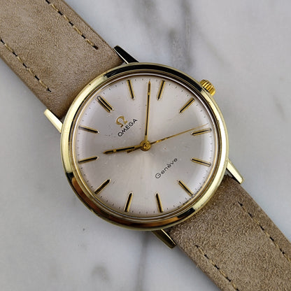 Omega Genéve Gold White Dial 1970 – Bild 1