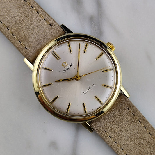 Omega Genéve Gold White Dial 1970 – Bild 1
