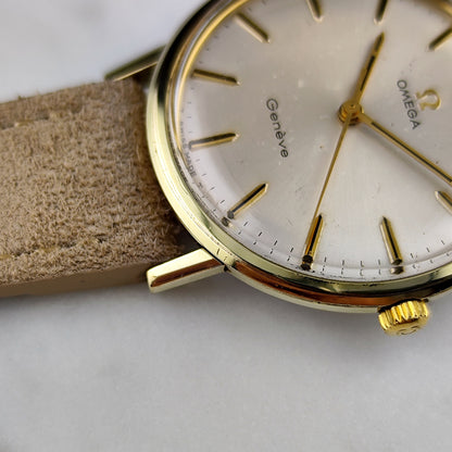 Omega Genéve Gold White Dial 1970 – Bild 13