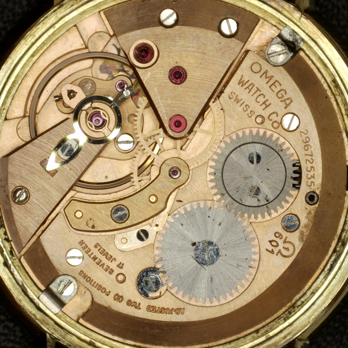 Omega Genéve Gold White Dial 1970 – Bild 16
