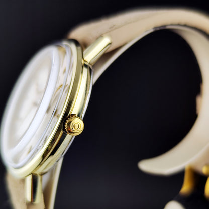 Omega Genéve Gold White Dial 1970 – Bild 5