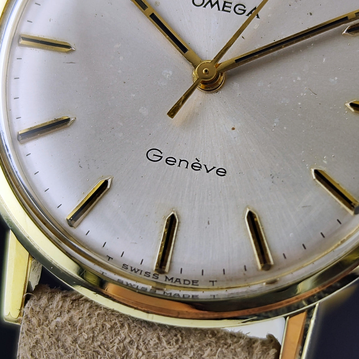 Omega Genéve Gold White Dial 1970 – Bild 7