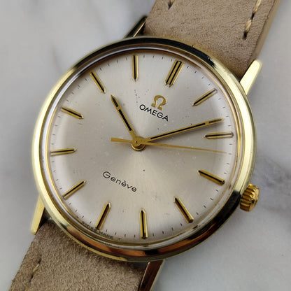 Omega Genéve Gold White Dial 1970 – Bild 9