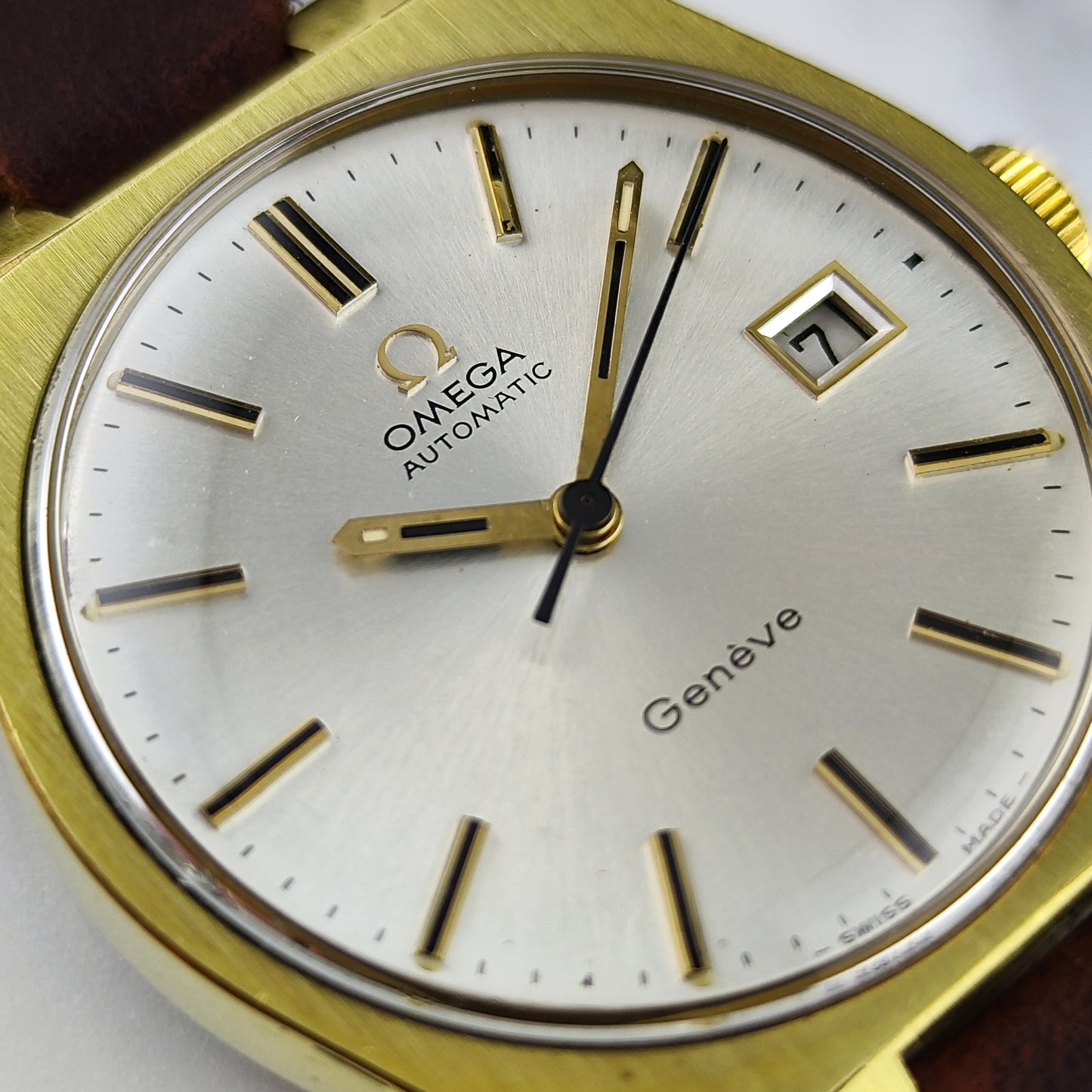 OMEGA Genéve Gold White Dial 1971 [REF. 166.099]