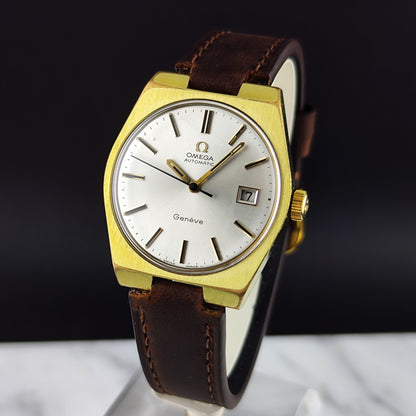 OMEGA Genéve Gold White Dial 1971 [REF. 166.099]