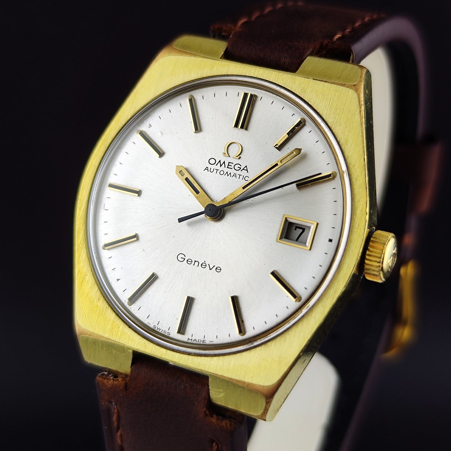 OMEGA Genéve Gold White Dial 1971 [REF. 166.099]