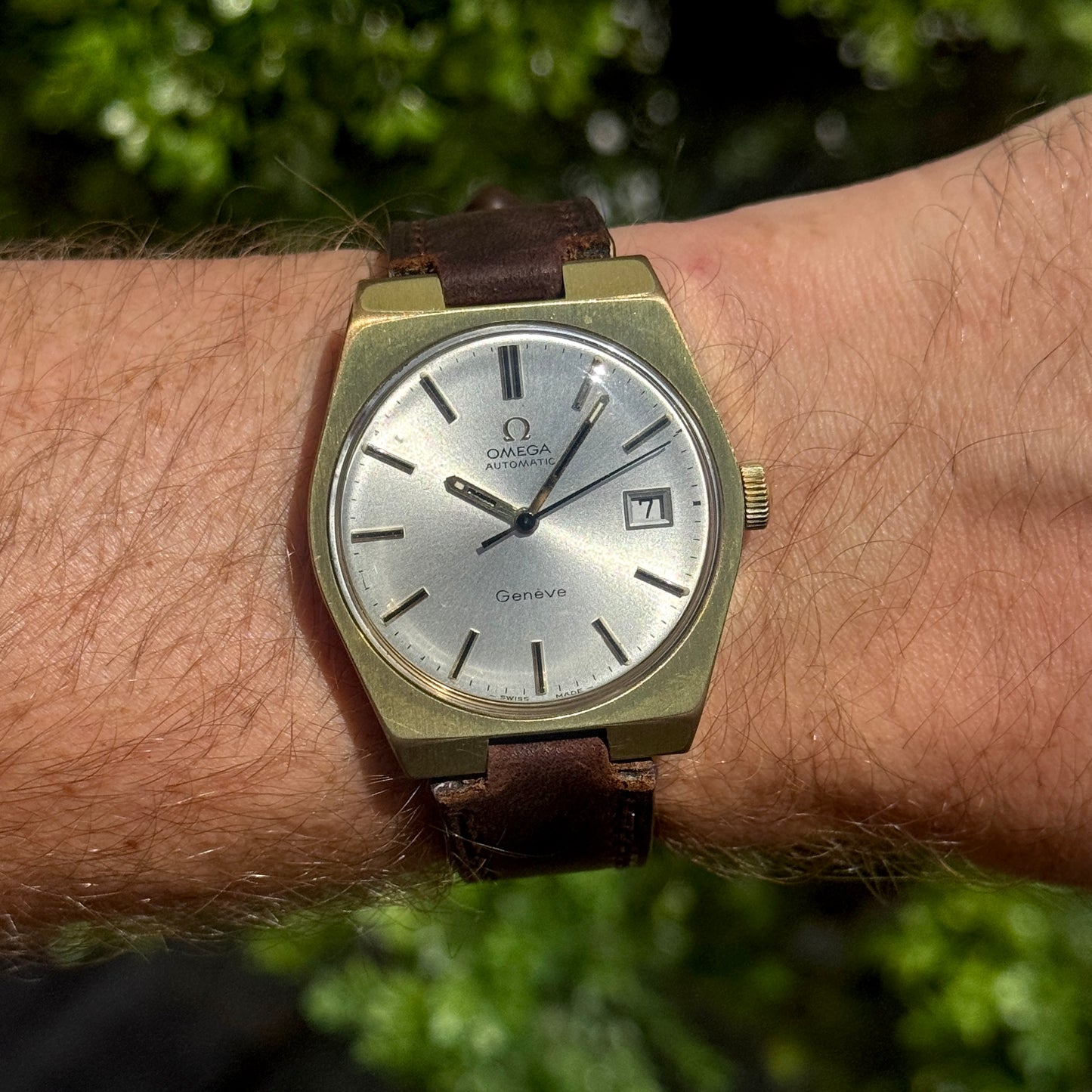 OMEGA Genéve Gold White Dial 1971 [REF. 166.099]