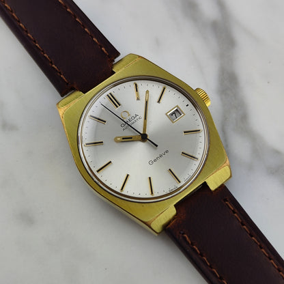 OMEGA Genéve Gold White Dial 1971 [REF. 166.099]