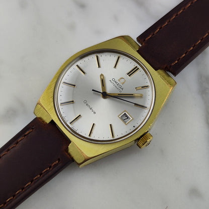 OMEGA Genéve Gold White Dial 1971 [REF. 166.099]