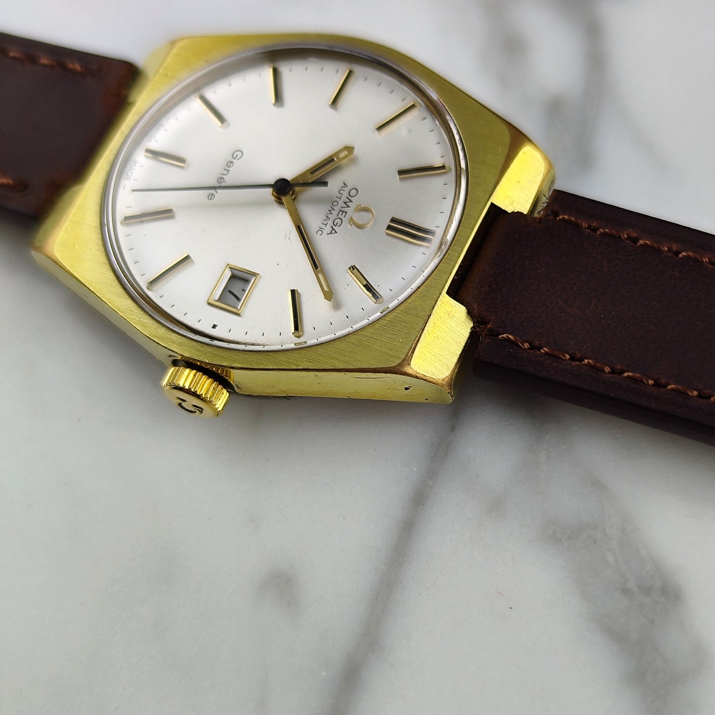 OMEGA Genéve Gold White Dial 1971 [REF. 166.099]