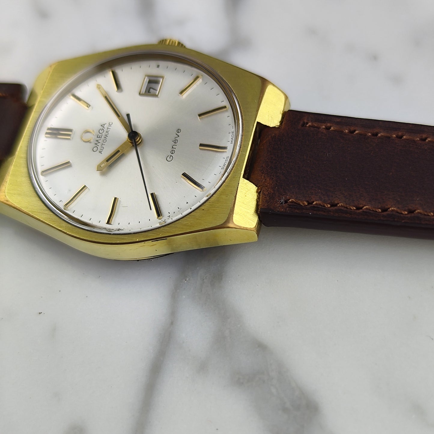 OMEGA Genéve Gold White Dial 1971 [REF. 166.099]
