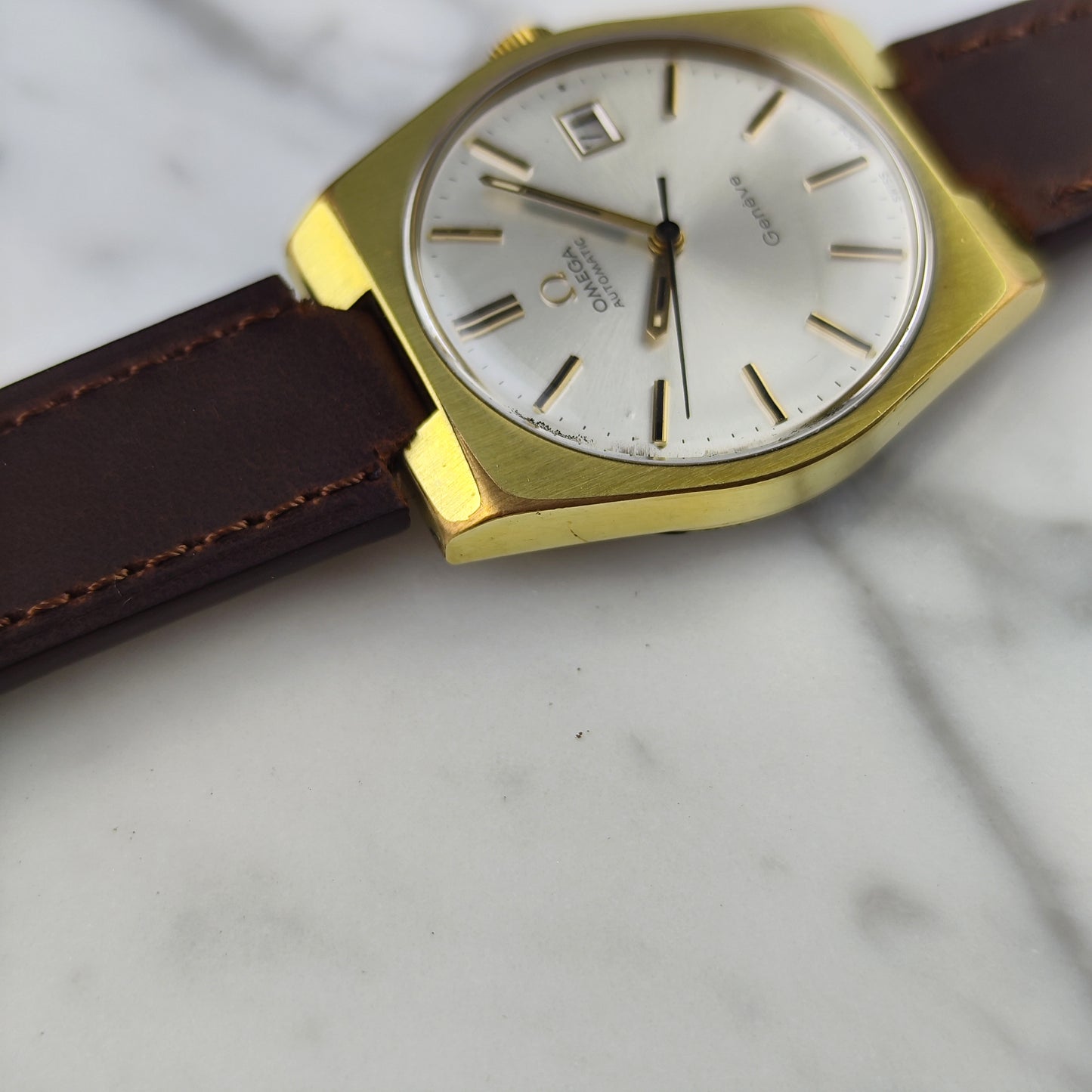 OMEGA Genéve Gold White Dial 1971 [REF. 166.099]