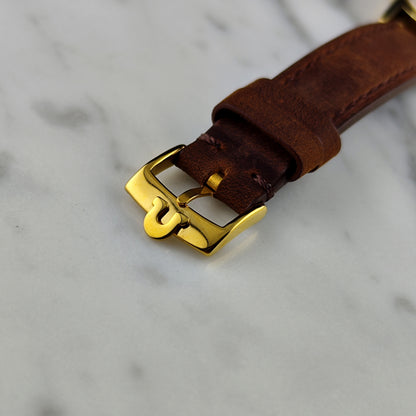 Omega Genéve Gold White Linen Dial 1972 Serviced 07/2026 [REF. 166.0098]