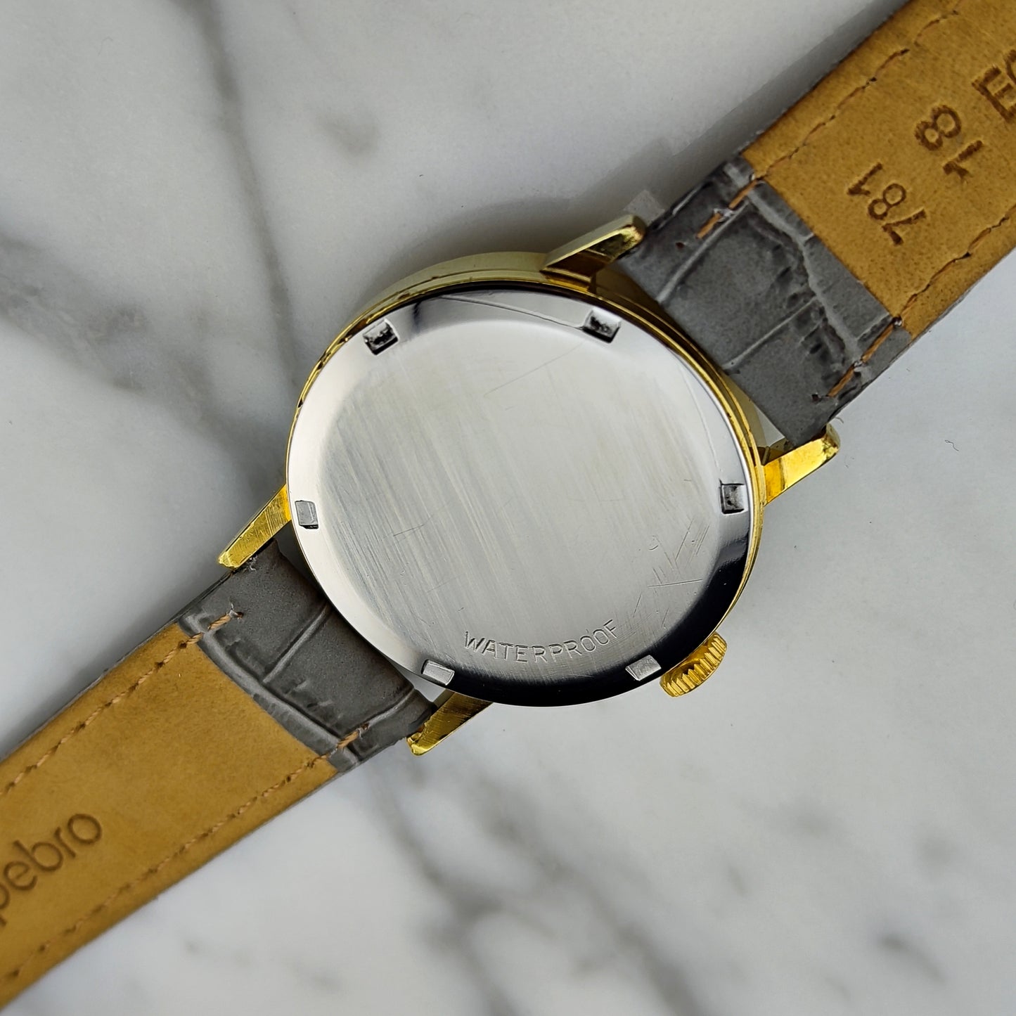 OMEGA Genéve Gold White Special Mosaic Dial Serviced [REF. 135.070]