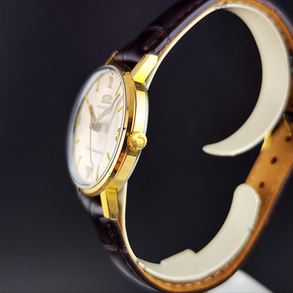Omega Genéve Gold White Numbers Dial 1967 [REF. 131.018]