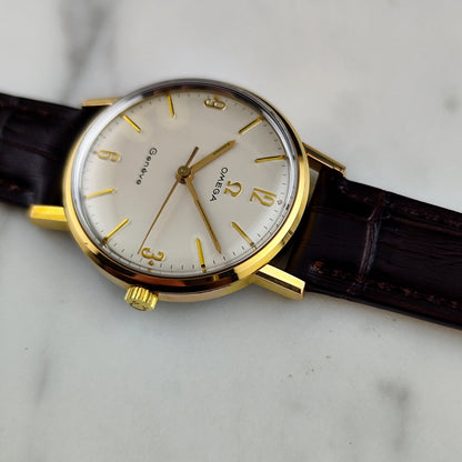 Omega Genéve Gold White Numbers Dial 1967 [REF. 131.018]