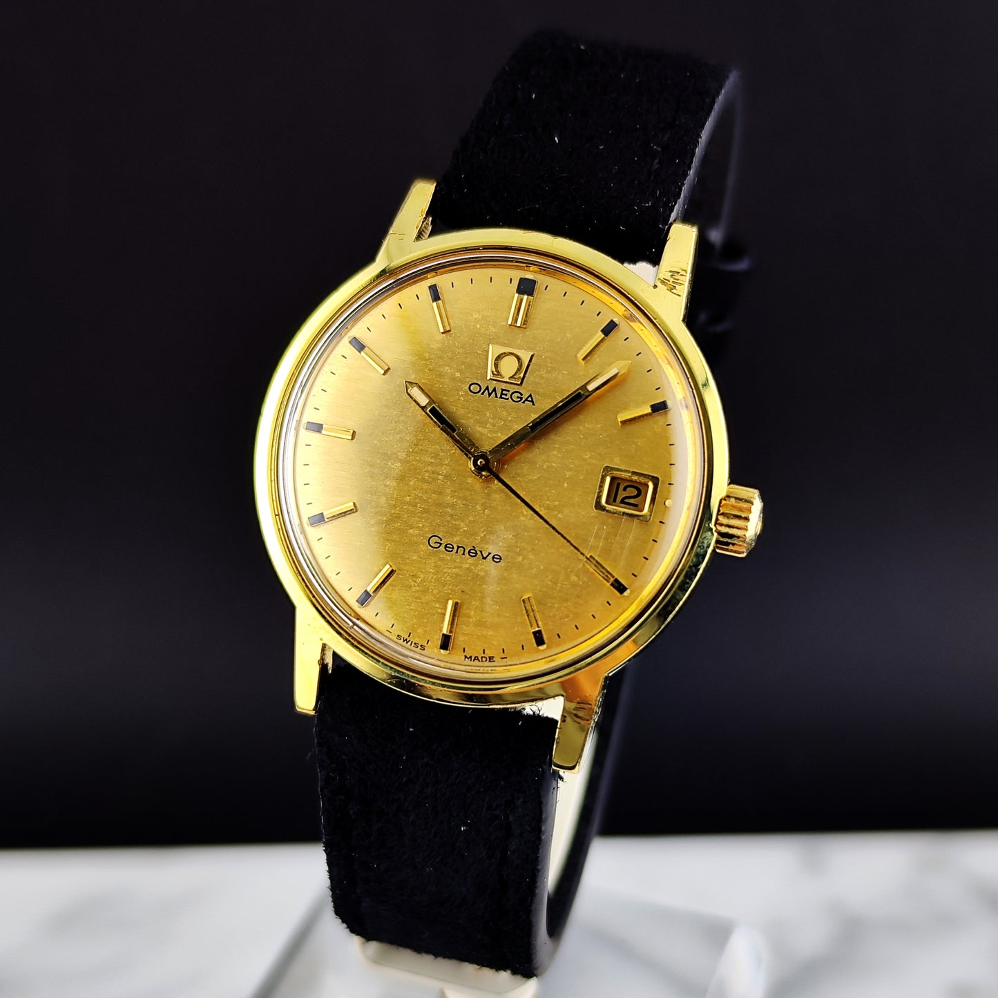 OMEGA Genéve Mosaic Dial Gold 1970 Serviced 07/2026 [REF. 136.070]
