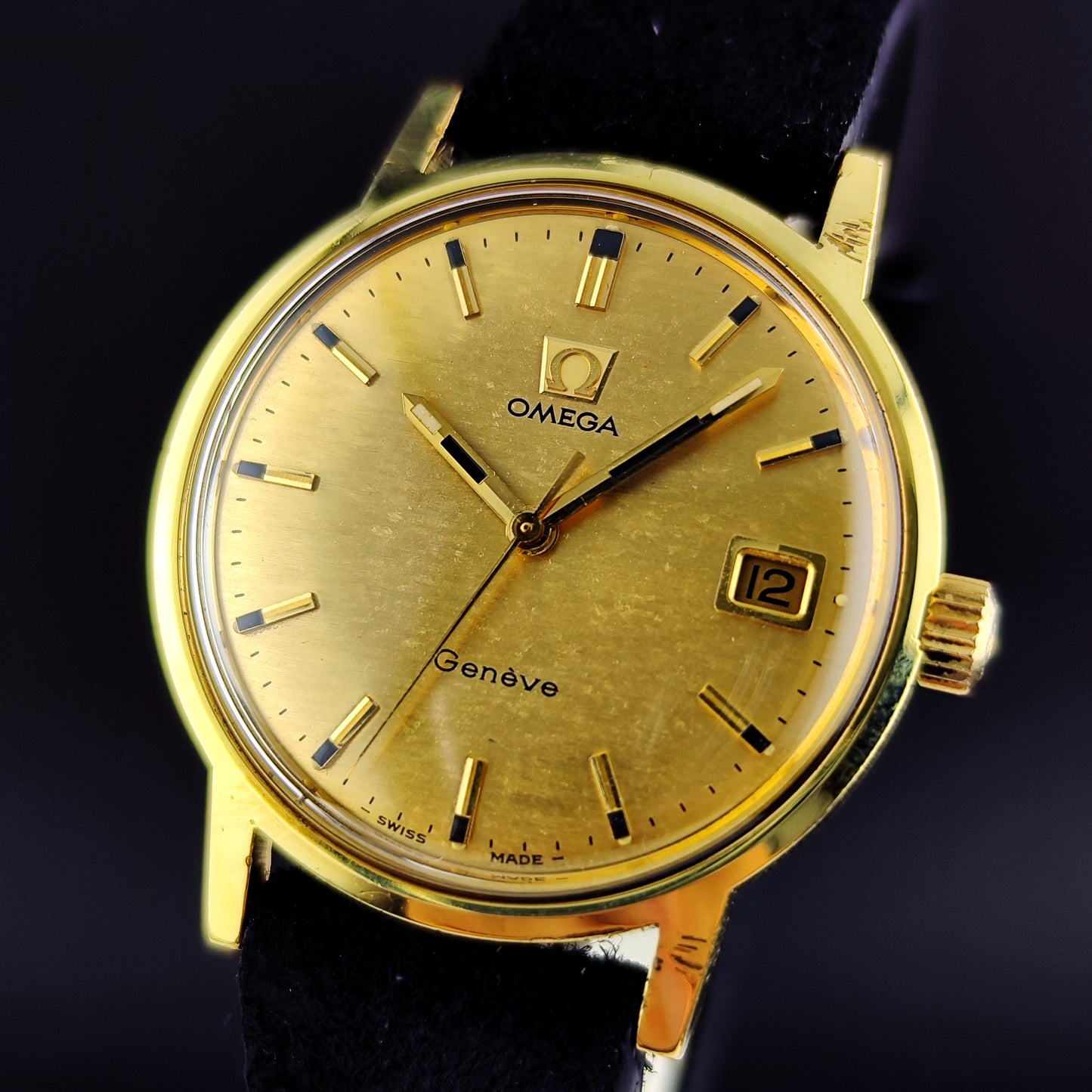 OMEGA Genéve Mosaic Dial Gold 1970 Serviced 07/2026 [REF. 136.070]