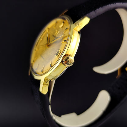 OMEGA Genéve Mosaic Dial Gold 1970 Serviced 07/2026 [REF. 136.070]