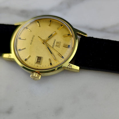 OMEGA Genéve Mosaic Dial Gold 1970 Serviced 07/2026 [REF. 136.070]