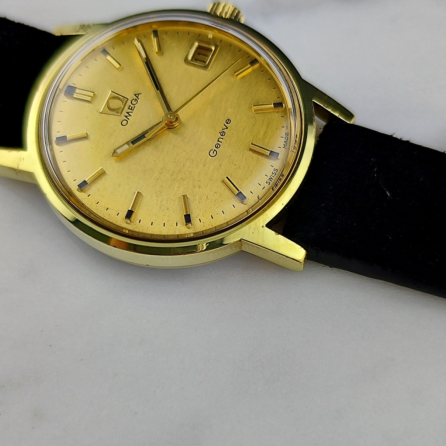 OMEGA Genéve Mosaic Dial Gold 1970 Serviced 07/2026 [REF. 136.070]