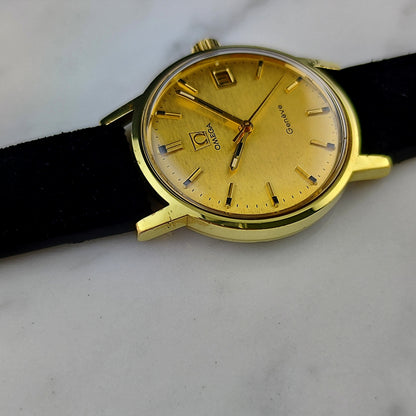 OMEGA Genéve Mosaic Dial Gold 1970 Serviced 07/2026 [REF. 136.070]