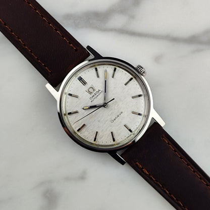 OMEGA Genéve Mosaic Linen Dial Silver 1969 [REF. 165.070]