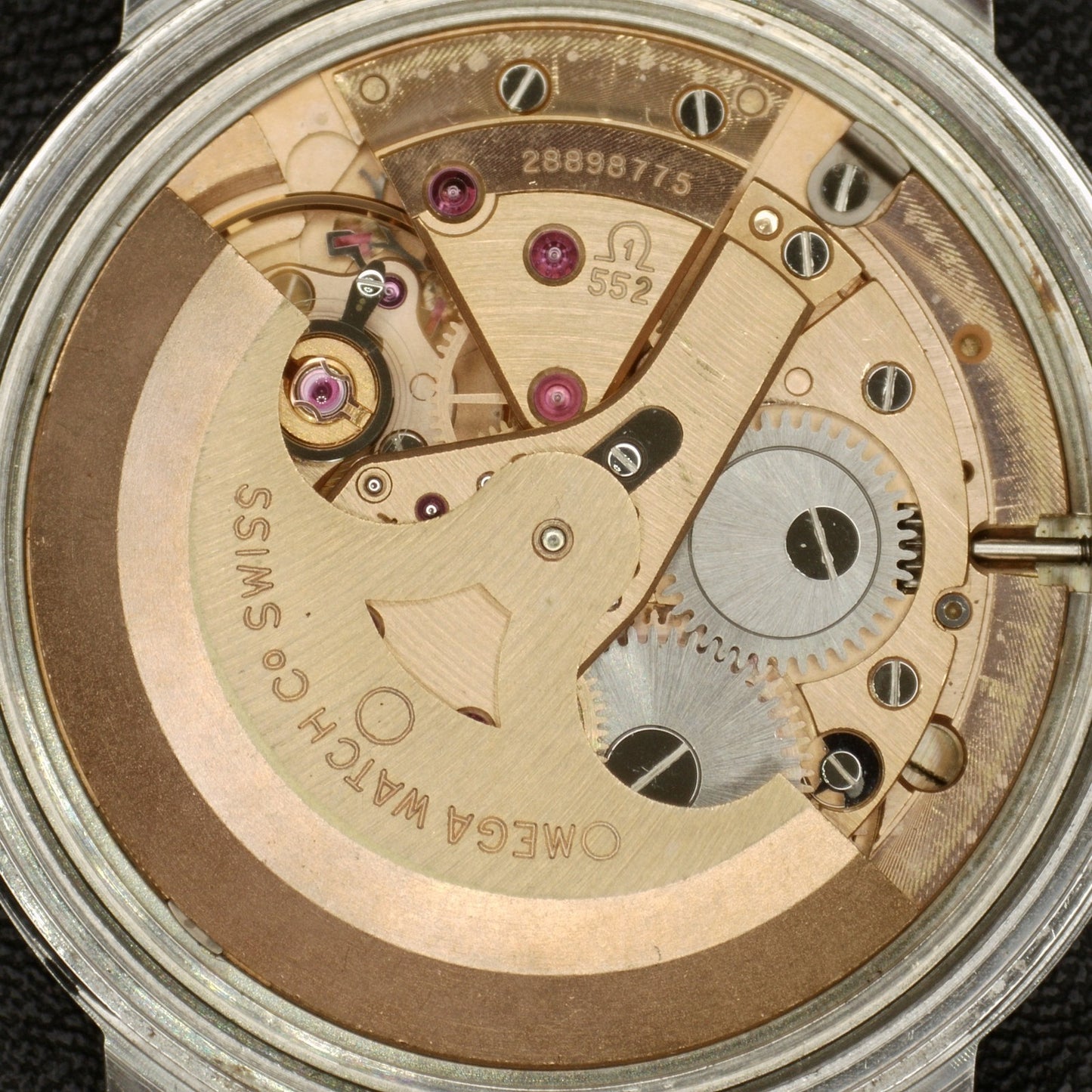 OMEGA Genéve Mosaic Linen Dial Silver 1969 [REF. 165.070]