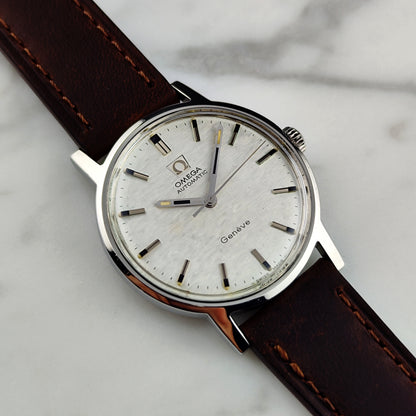 OMEGA Genéve Mosaic Linen Dial Silver 1969 [REF. 165.070]