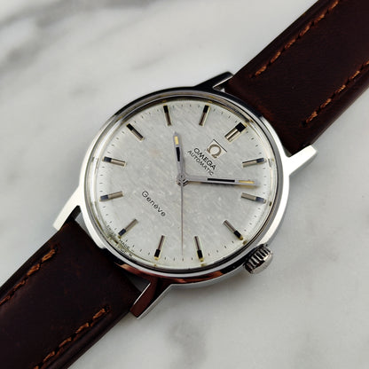 OMEGA Genéve Mosaic Linen Dial Silver 1969 [REF. 165.070]