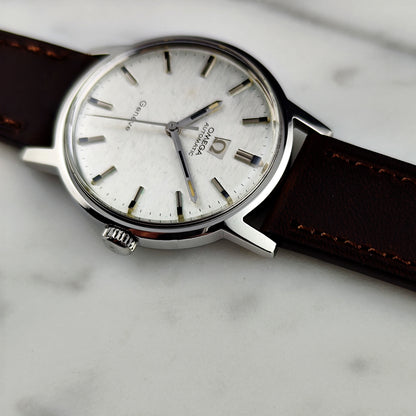 OMEGA Genéve Mosaic Linen Dial Silver 1969 [REF. 165.070]