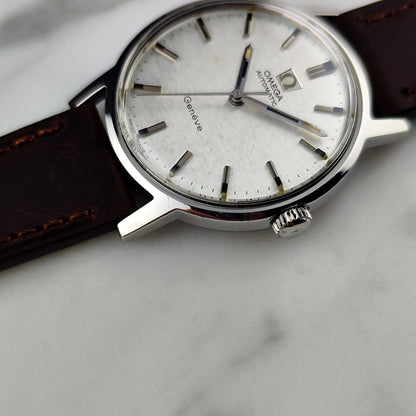 OMEGA Genéve Mosaic Linen Dial Silver 1969 [REF. 165.070]
