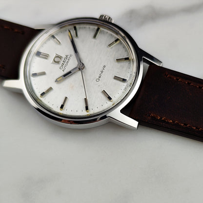 OMEGA Genéve Mosaic Linen Dial Silver 1969 [REF. 165.070]