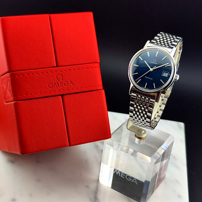 OMEGA Genéve Rare Blue Dial with Box [REF. 136.0099]