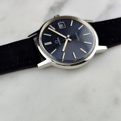 OMEGA Genéve Rare Blue/Grey Dial 1974 Serviced 06/2026 [REF. 136.0104]