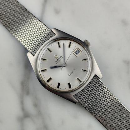 OMEGA Genéve Rare Config Steel Date 1969 [REF. 166.041]