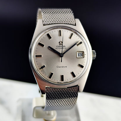 OMEGA Genéve Rare Config Steel Date 1969 [REF. 166.041]